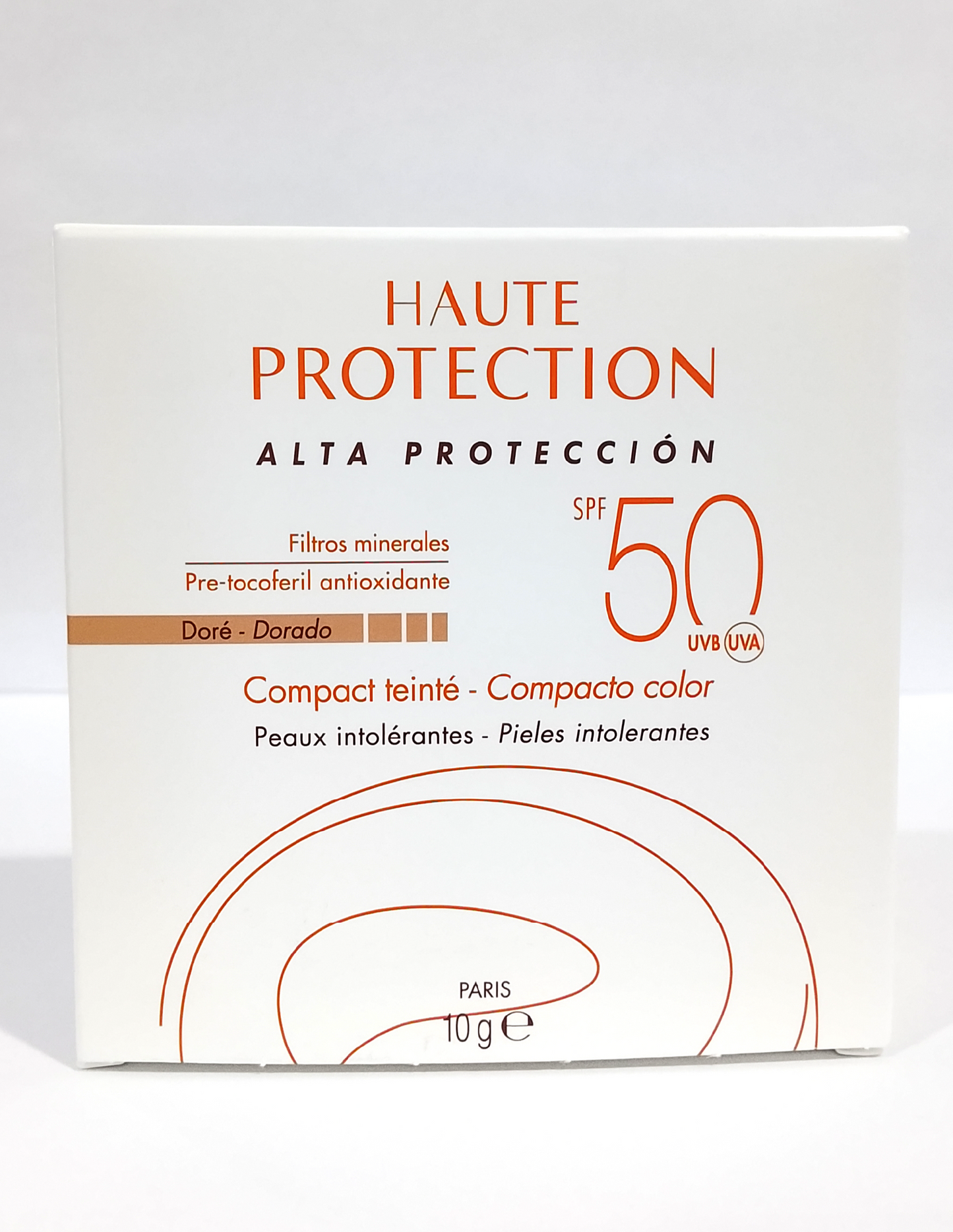 AVENE SOLAR COMPACTO SPF 50 DORE 10 G