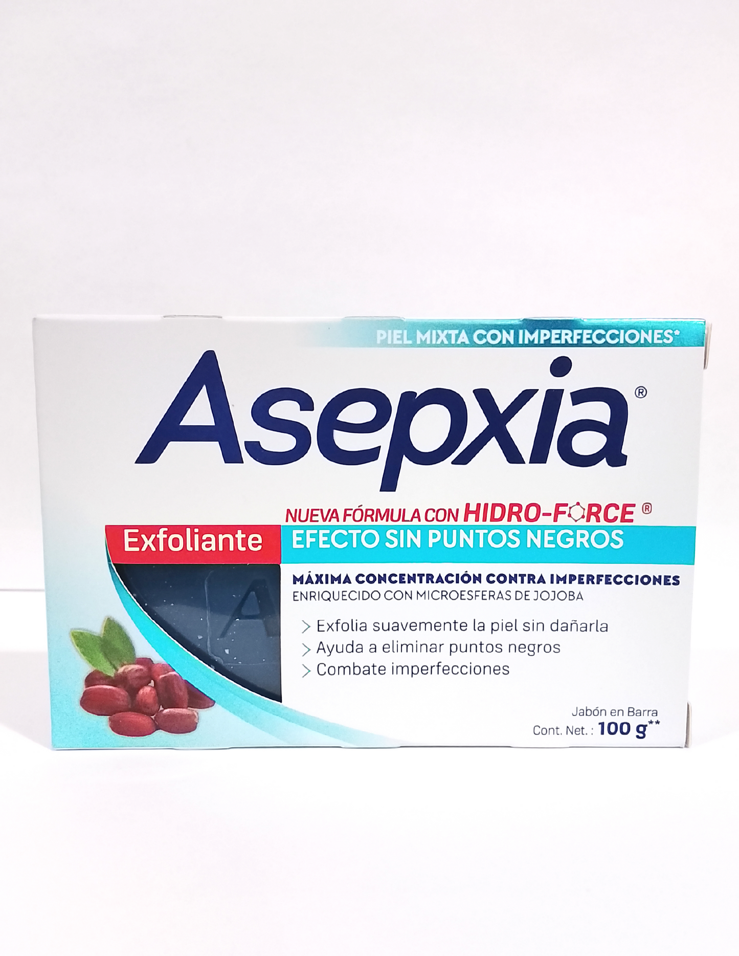 ASEPXIA JABON EXFOLIANTE HIDRO-FORCE X 100 GR