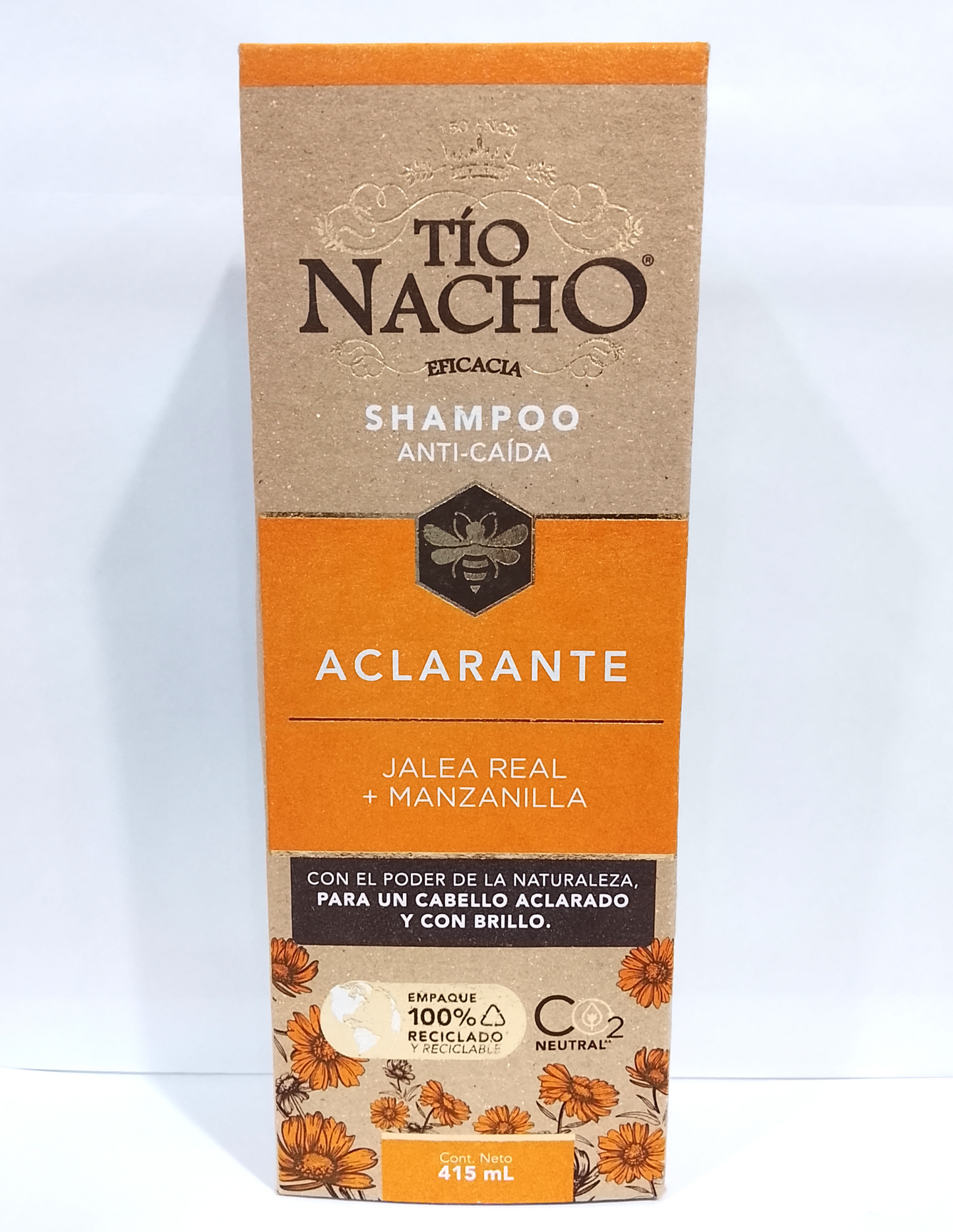 TIO NACHO SHAMPOO ANTI CAIDA ACLARANTE 415 ML