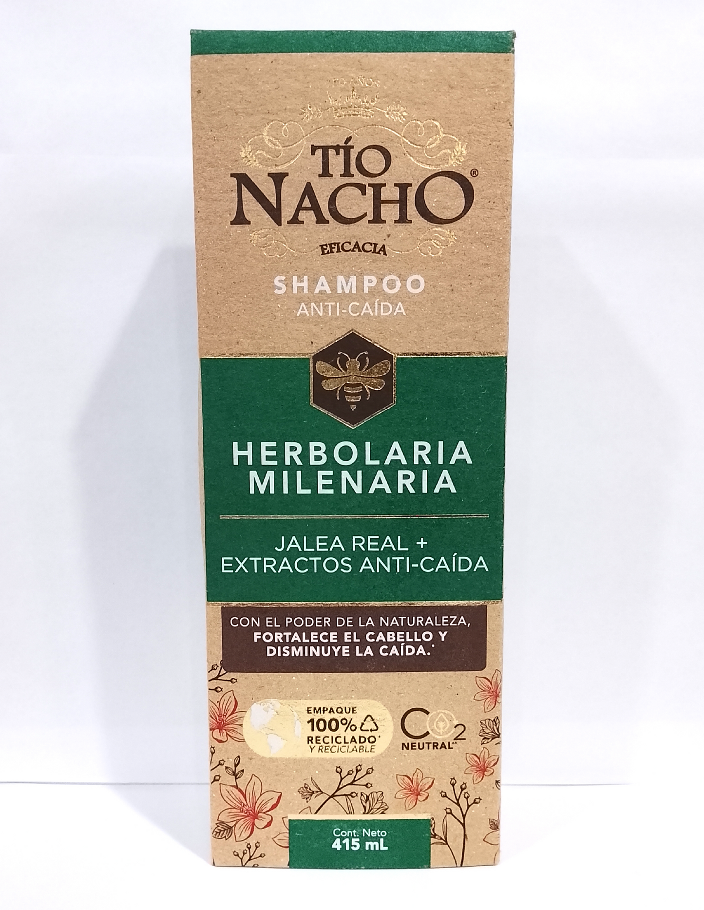 TIO NACHO SHAMPOO HERBOLARIA MILENARIA 415 ML