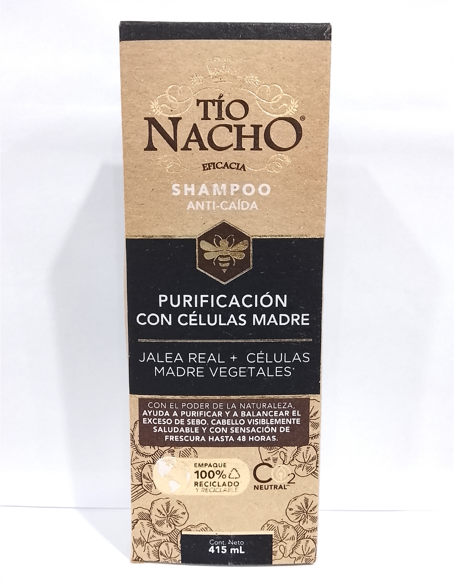 TIO NACHO SHAMPOO PURIFICACION CON CELULAS MADRE 415 ML