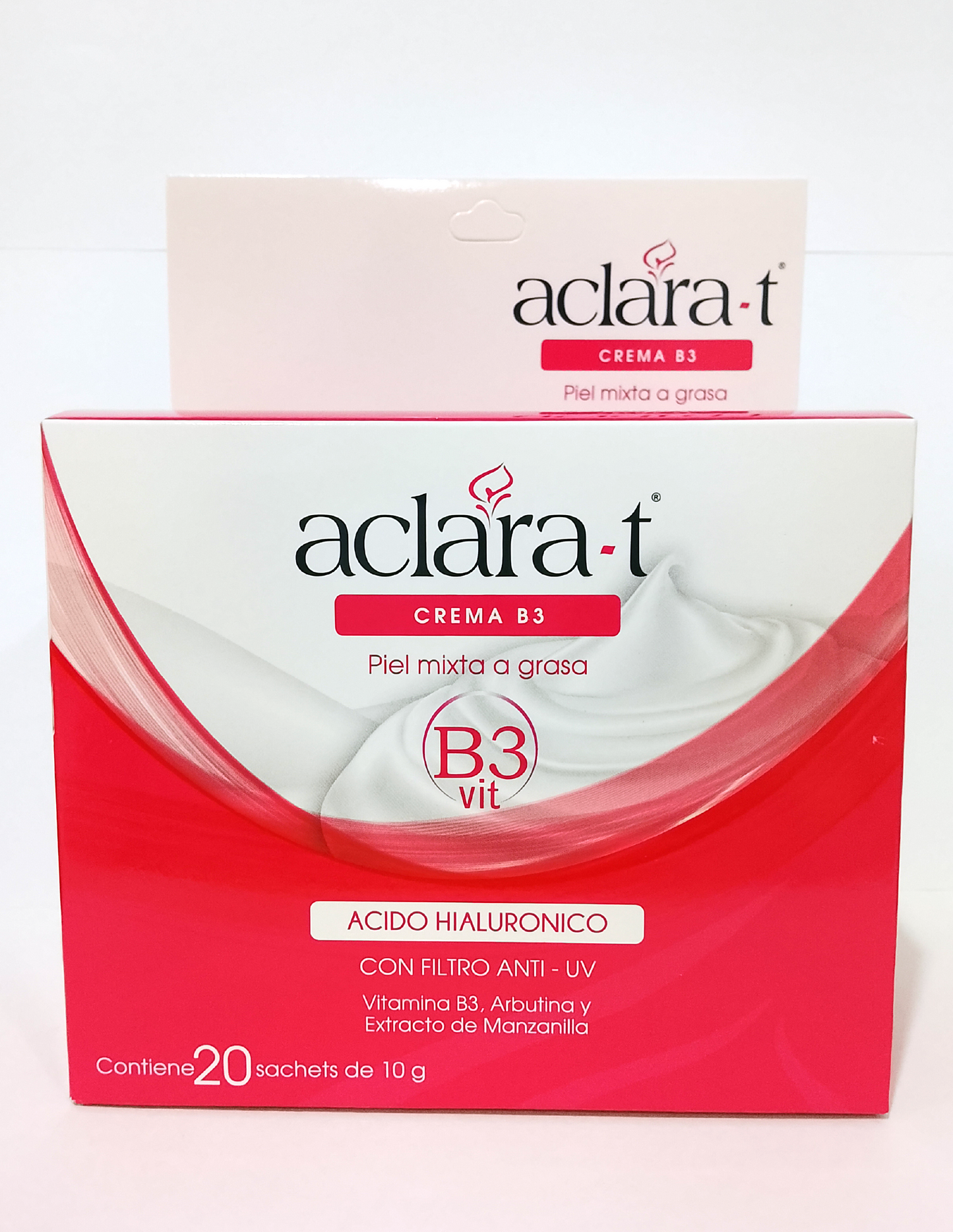 ACLARA-T CREMA B3 PIEL MIXTA A GRASA X 10GR X 20S