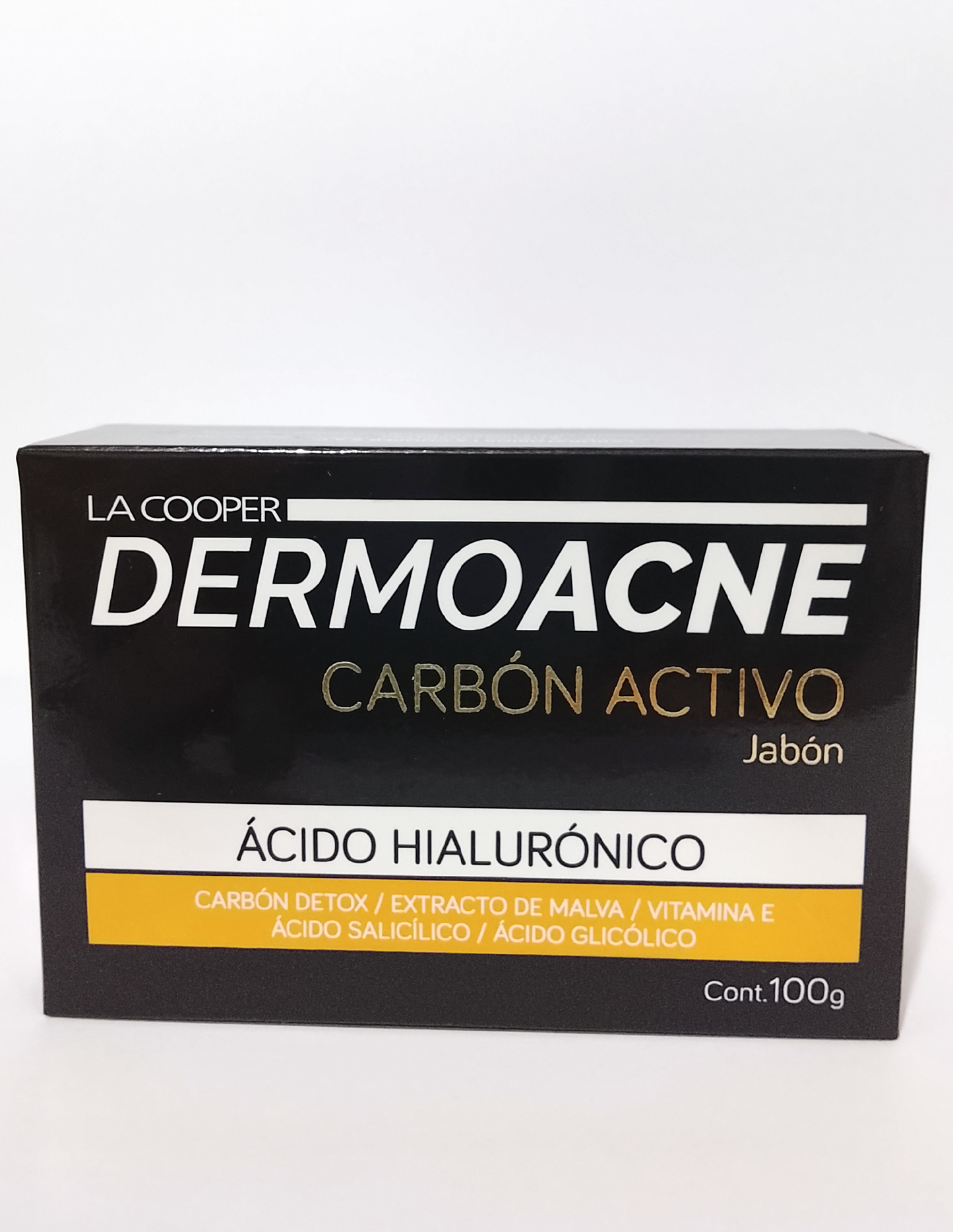 DERMOACNE JABON CARBON ACTIVO X 100G