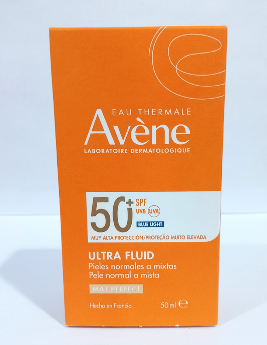 AVENE ULTRA FLUIDO MAT PERFECT COLOR LIGHT 50+ 50 ML