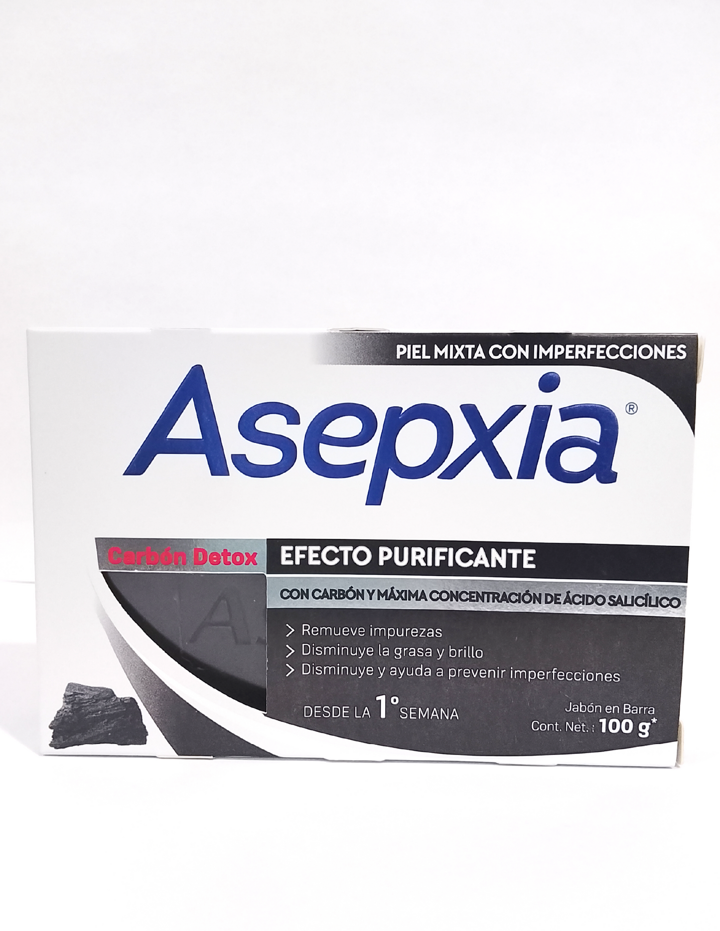 ASEPXIA JABON CARBON 100G