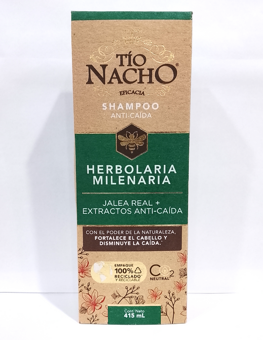 TIO NACHO SHAMPOO HERBOLARIA MILENARIA 415 ML