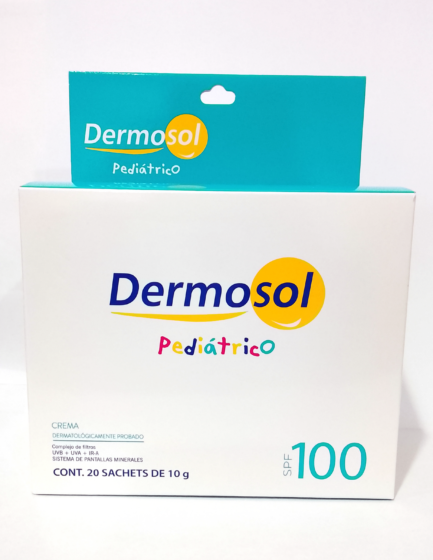 DERMOSOL PEDIATRICO SPF100 X 10G X 20S