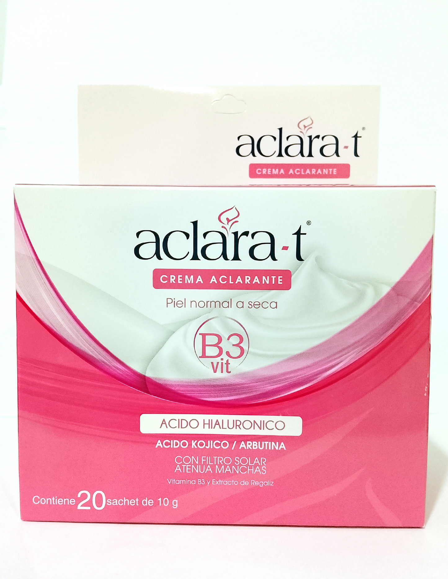 ACLARA-T CREMA ACLARANTE B3 PIEL NORMAL A SECA X10GX20S