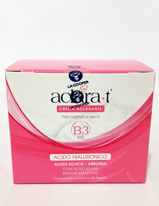 ACLARA-T CREMA ACLARANTE B3 PIEL NORMAL A SECA X 100G