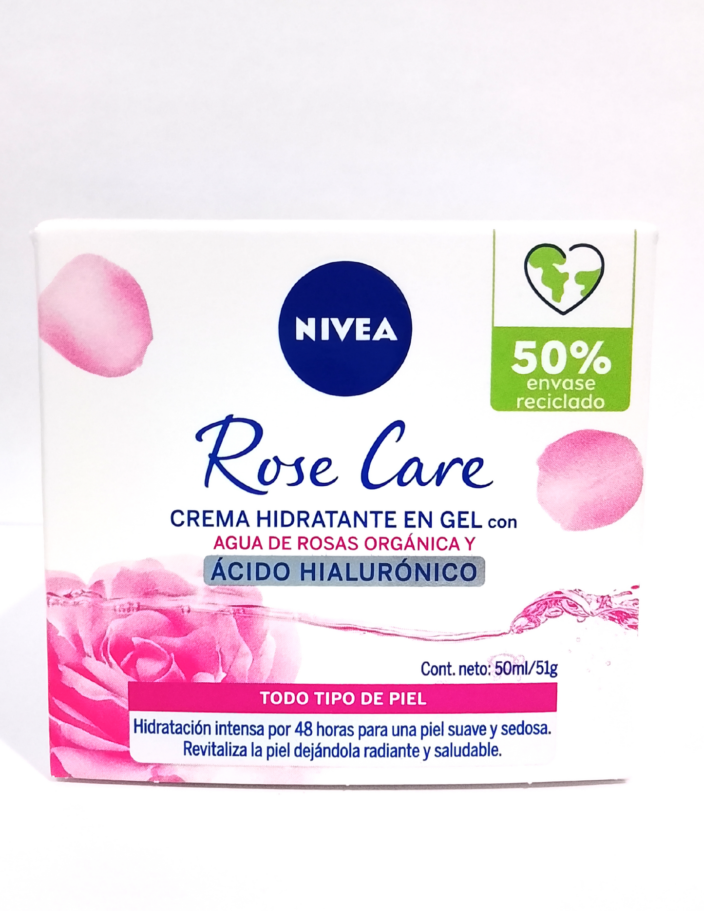 NIVEA MICELLAR ROSES CREMA HIDRATANTE GEL 50ML